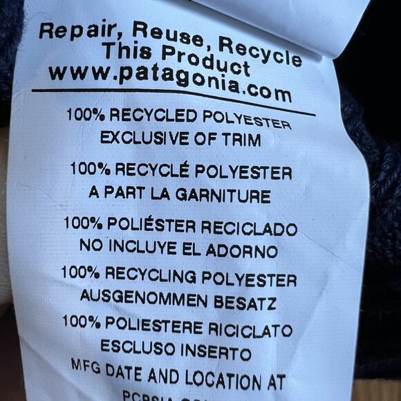 NEW Patagonia Tundra Cluster Knit Powder Town Beanie Hat - Picture 8 of 11